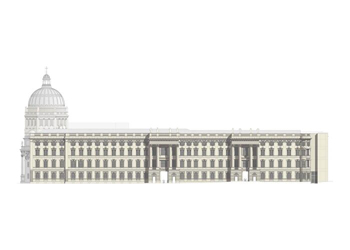 Berliner Schloss - Humboldtforum: Entwürfe