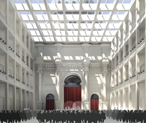 Berliner Schloss - Humboldtforum: Entwürfe