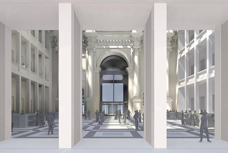 Berliner Schloss - Humboldtforum: Entwürfe