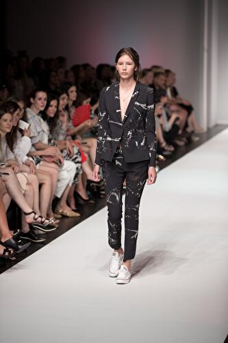 Lala Berlin auf der Berlin Fashion Week Juli 2014