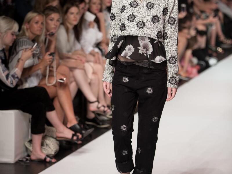 Lala Berlin auf der Berlin Fashion Week Juli 2014