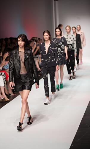 Lala Berlin auf der Berlin Fashion Week Juli 2014
