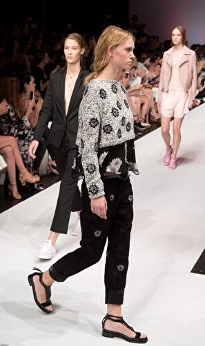 Lala Berlin auf der Berlin Fashion Week Juli 2014