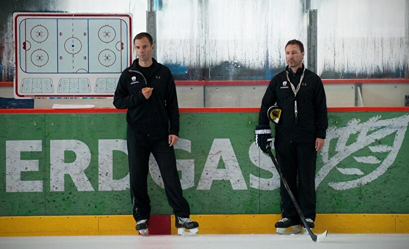 Saison 2014/15: Auftaktraining bei den Eisbären Berlin