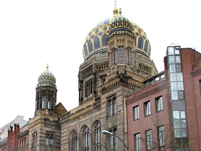 Synagoge  in der Berliner Oranienburger Straße
