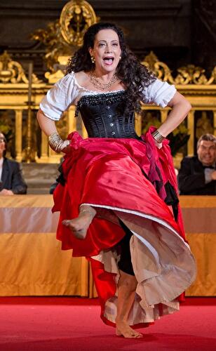 Fotoprobe zu "Jedermann" 2014