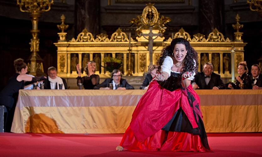 Fotoprobe zu "Jedermann" 2014