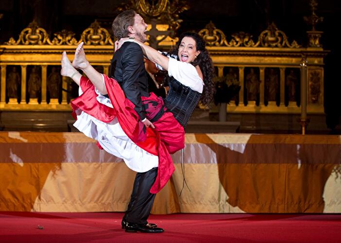 Fotoprobe zu "Jedermann" 2014