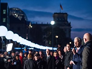 25 Jahre Mauerfall: Lichtgrenze
