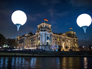25 Jahre Mauerfall: Lichtgrenze