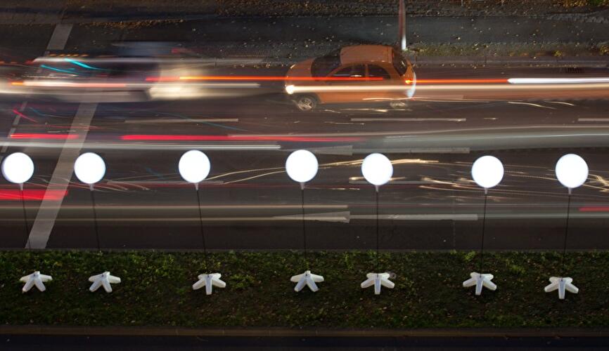 25 Jahre Mauerfall: Lichtgrenze