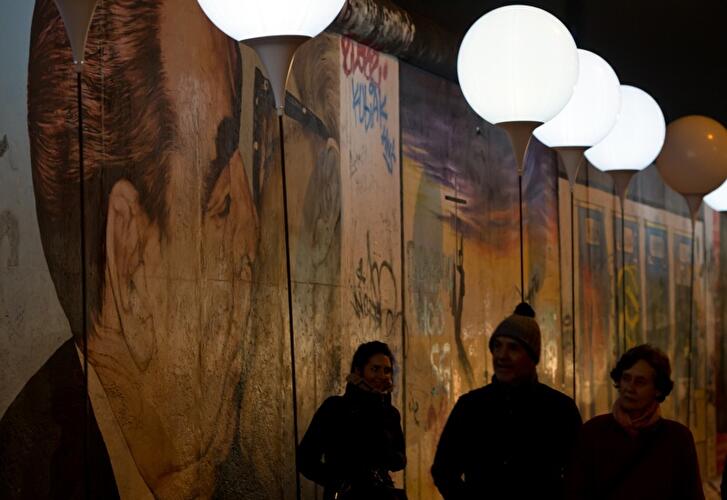 25 Jahre Mauerfall: Lichtgrenze