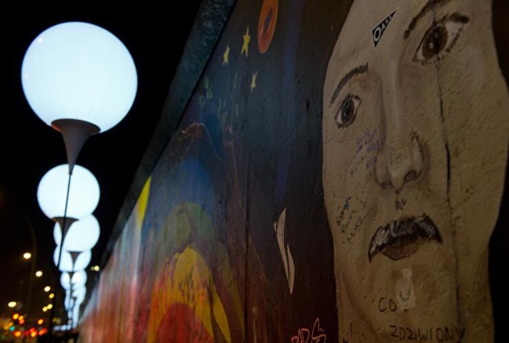 25 Jahre Mauerfall: Lichtgrenze