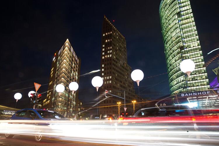 25 Jahre Mauerfall: Lichtgrenze