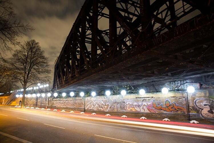 25 Jahre Mauerfall: Lichtgrenze