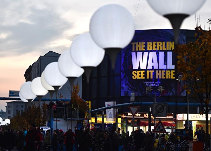 25 Jahre Mauerfall: Lichtgrenze