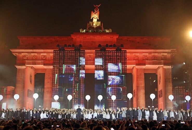 25 Jahre Mauerfall: Bürgerfest