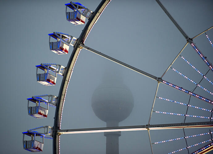Weihnachtsmarkt am Einkaufszentrum Alexa 2014