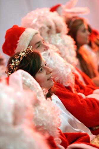 Weihnachtsmann-Vollversammlung