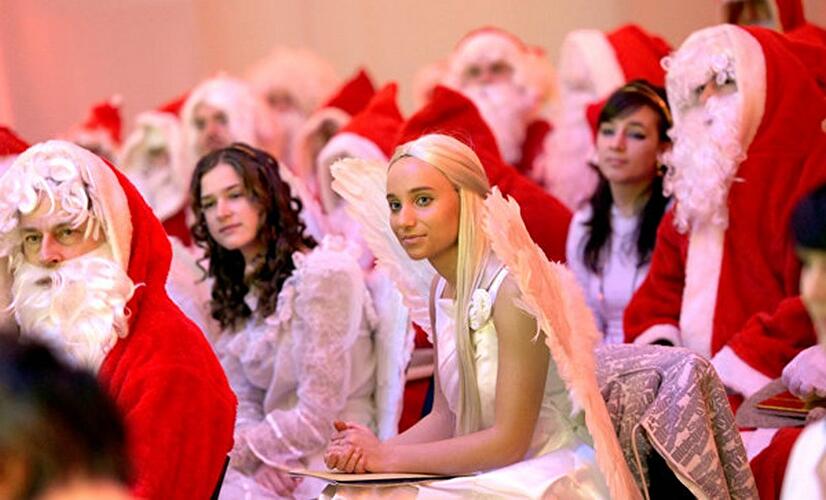 Weihnachtsmann-Vollversammlung