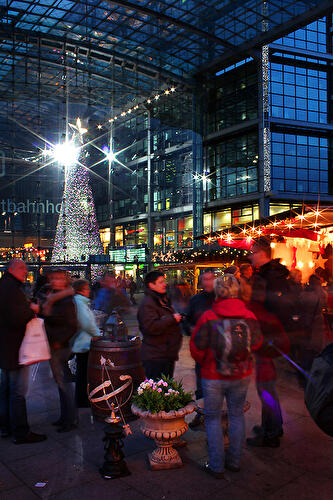 Weihnachtsmarkt am Hauptbahnhof