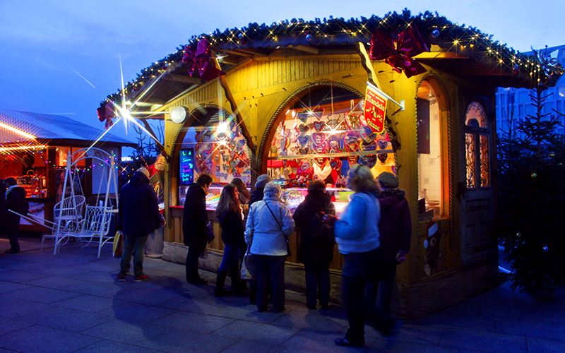 Weihnachtsmarkt am Hauptbahnhof