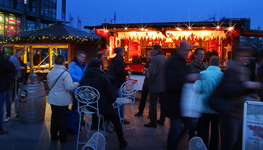 Weihnachtsmarkt am Hauptbahnhof