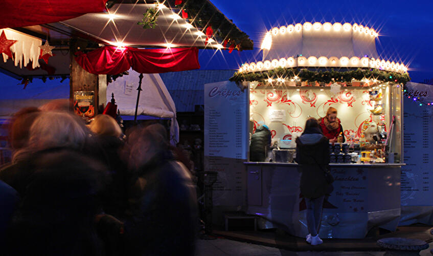 Weihnachtsmarkt am Hauptbahnhof