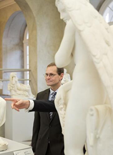 Eröffnung des neuen Flügels im Schloss Charlottenburg