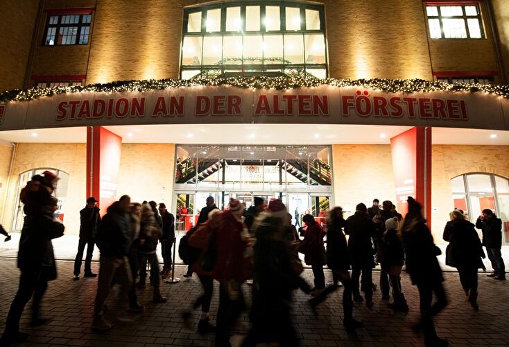Weihnachtssingen beim 1. FC Union Berlin