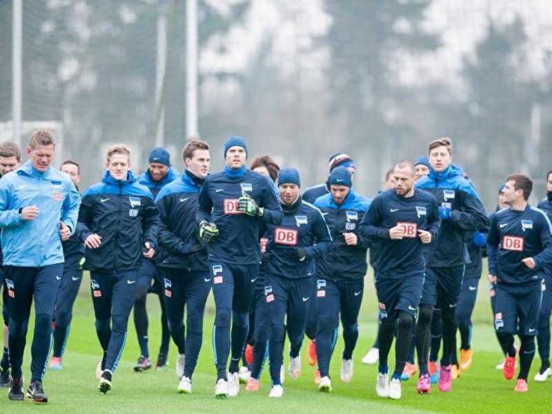 Trainingsauftakt von Hertha BSC