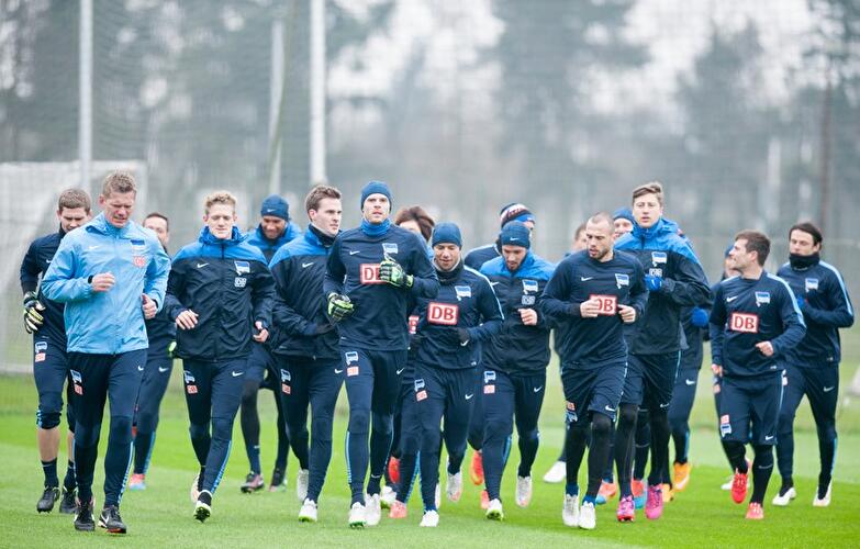 Trainingsauftakt von Hertha BSC