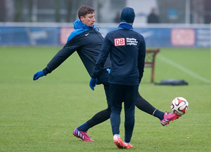Trainingsauftakt von Hertha BSC