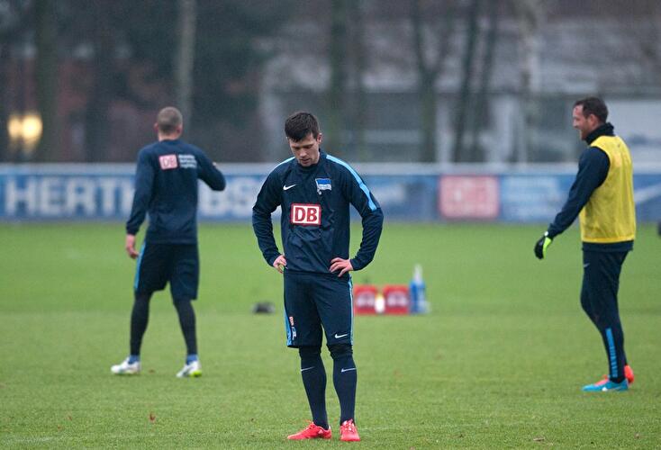 Trainingsauftakt von Hertha BSC