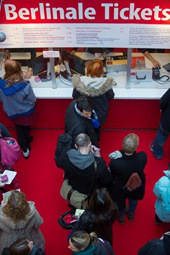Berlinale 2015 - Ticket-Verkauf