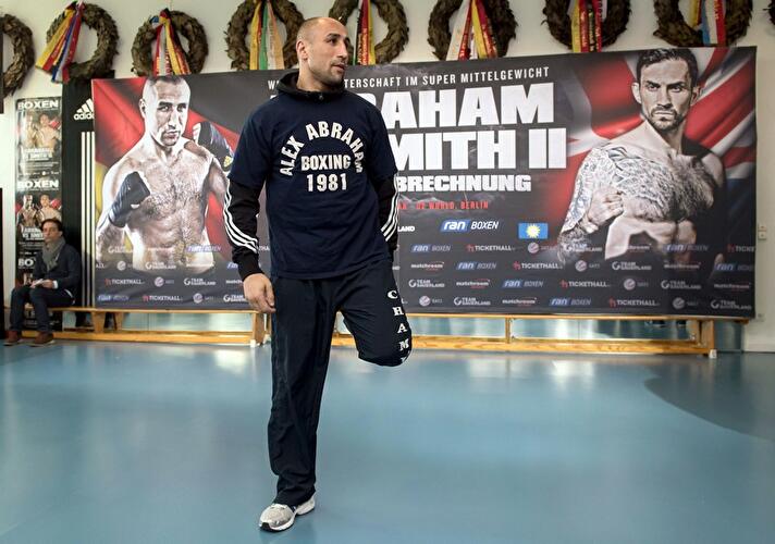 Arthur Abraham - Pressetraining zur WBO WM