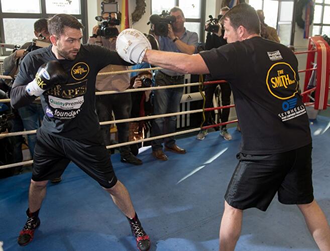 Arthur Abraham - Pressetraining zur WBO WM