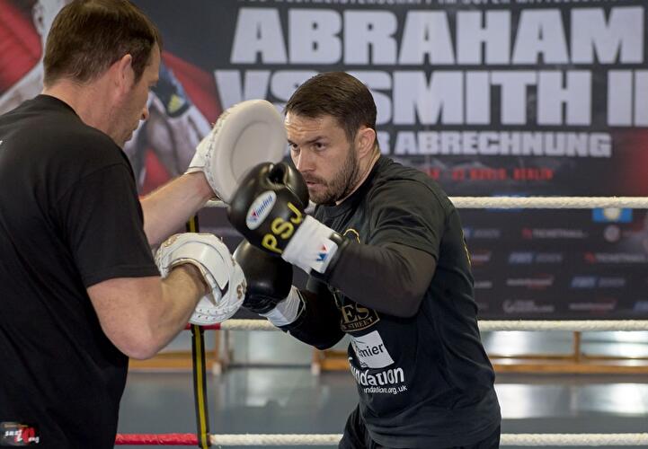 Arthur Abraham - Pressetraining zur WBO WM