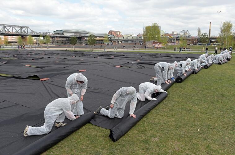 Installation "Ein Hektar"