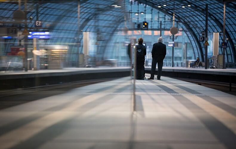 Lokführerstreik - Impressionen