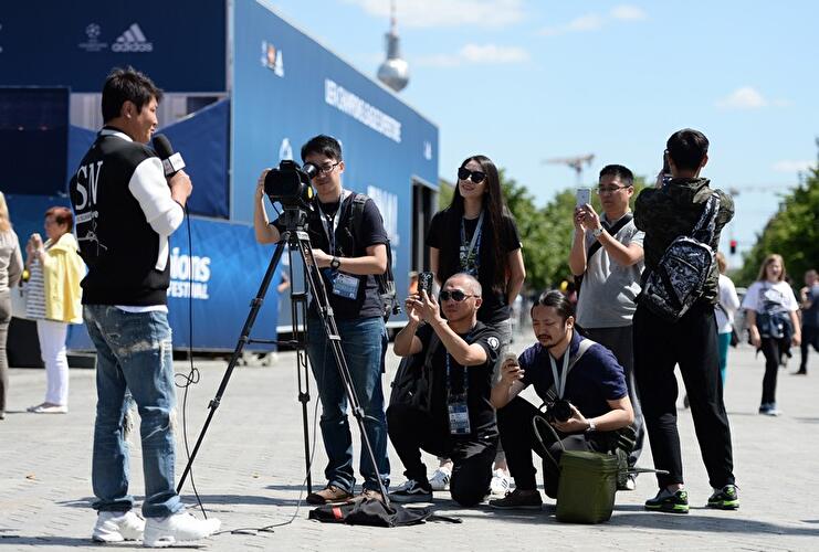 Fanfest zum Champions League Finale