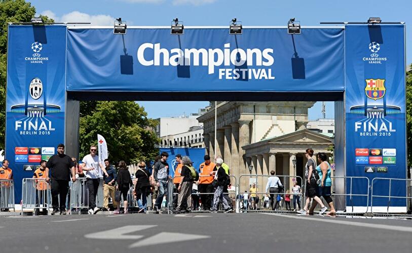 Fanfest zum Champions League Finale