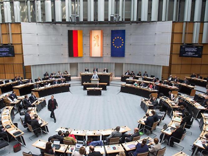 Sitzung im Berliner Abgeordnetenhaus