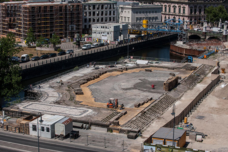 Baustelle Berliner Stadtschloß