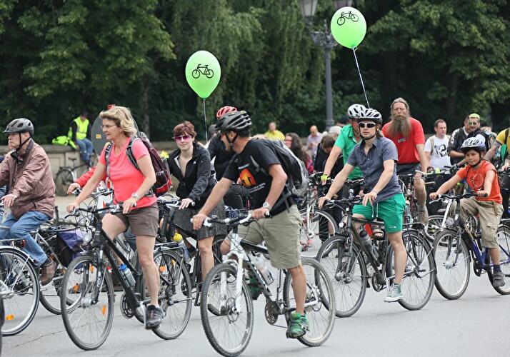 ADFC-Fahrradsternfahrt