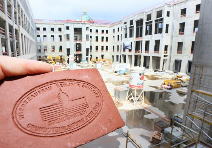 Tag der offenen Baustelle im Berliner Schloss
