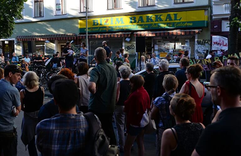 Demo für den Gemüseladen Bizim Bakkal