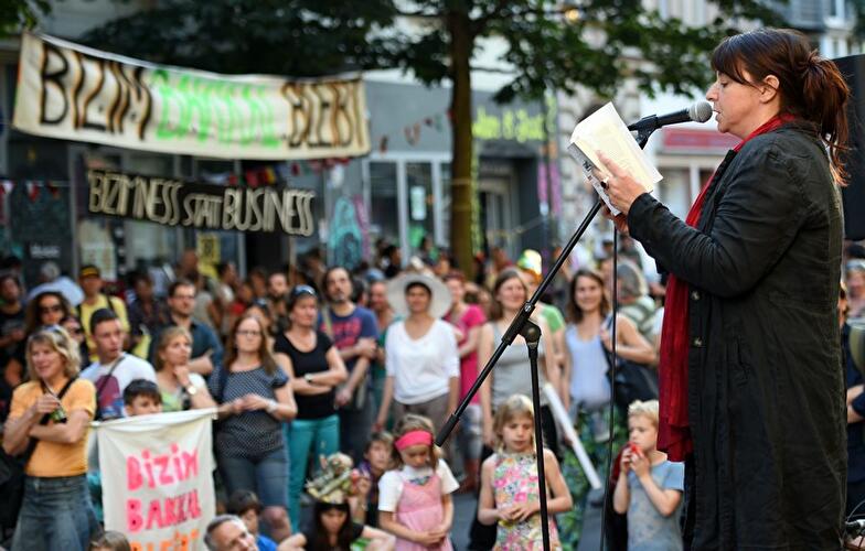 Demo für den Gemüseladen Bizim Bakkal