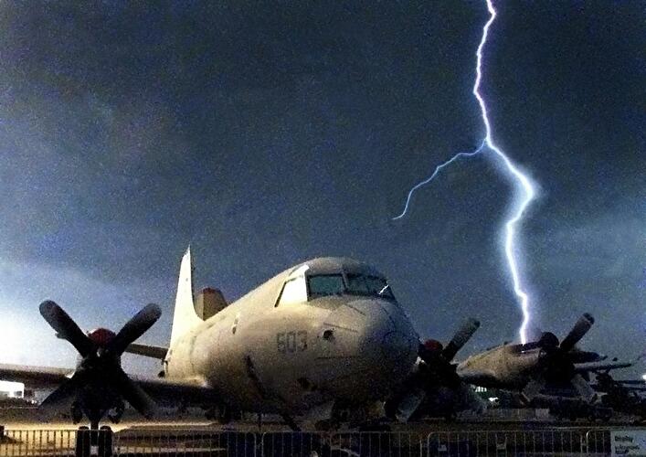 Gewitter über Berlin