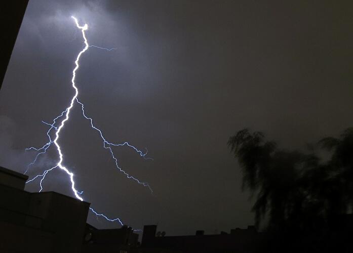 Gewitter über Berlin